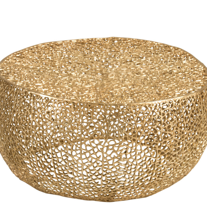 Couchtisch Rund Korallmuster