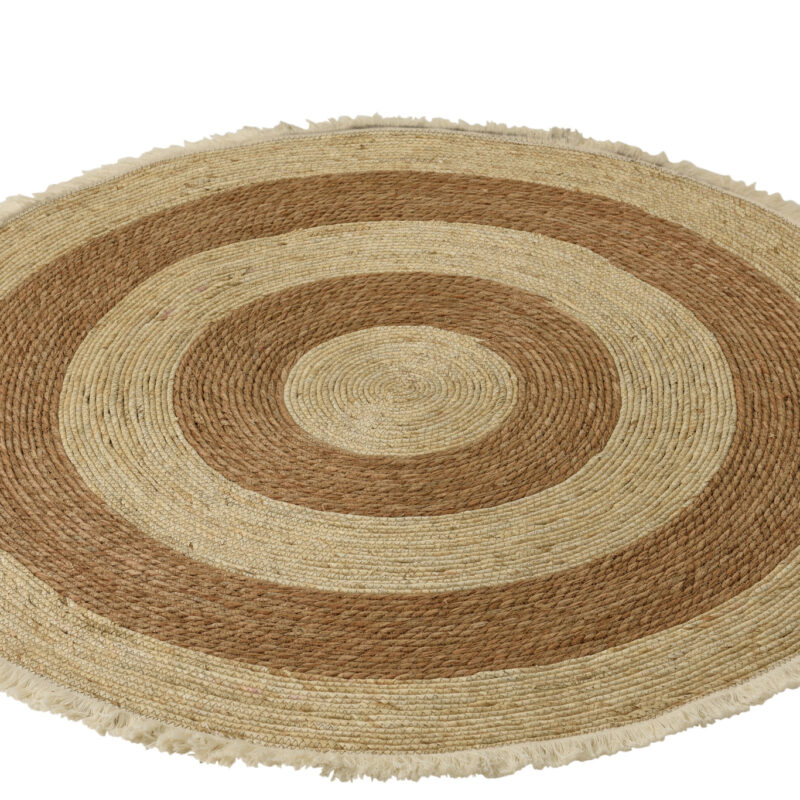 Teppich mit Quastenband aus Mais