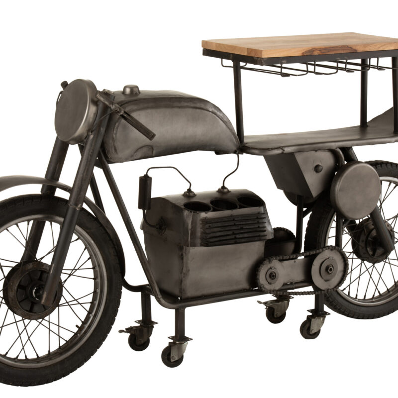 Bar Motorrad 12 Gläser 6 Flaschen