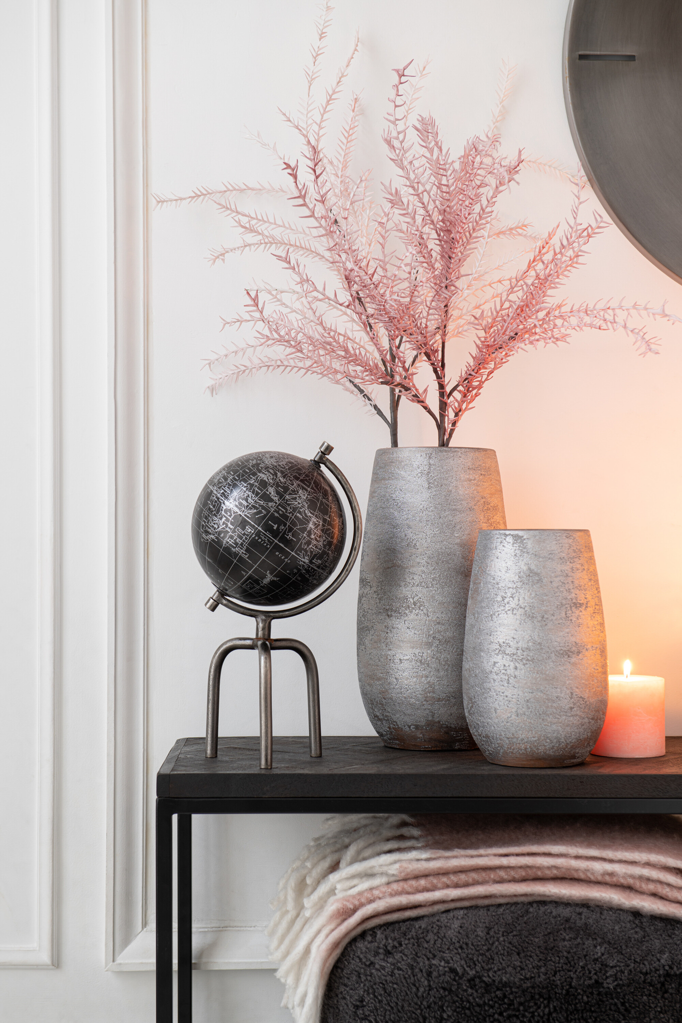 Couchtisch 2 Regal/Korb – Bild 2