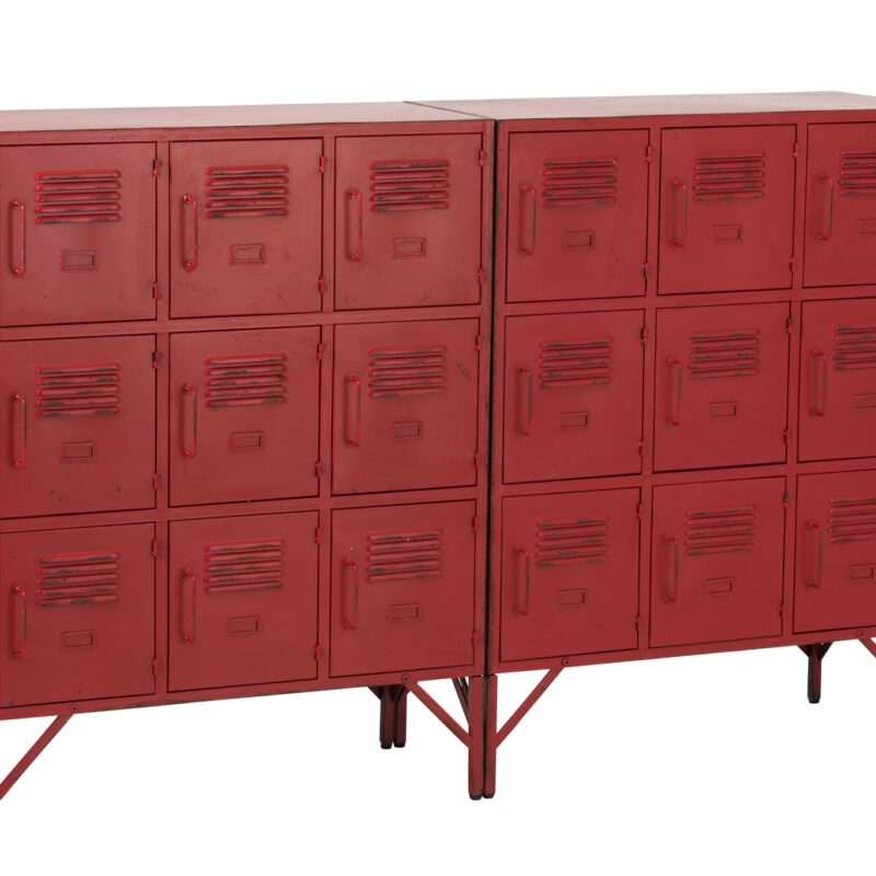 Schrank 9 Schublade Metall