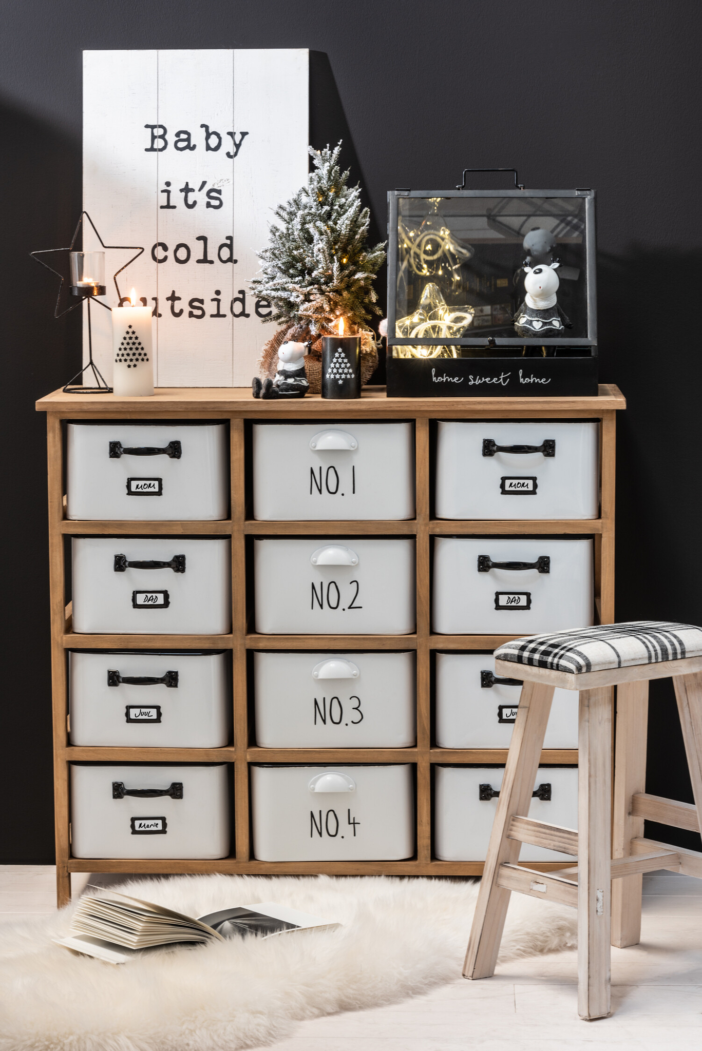 Fußmatte aus langem Schaffell – Bild 2