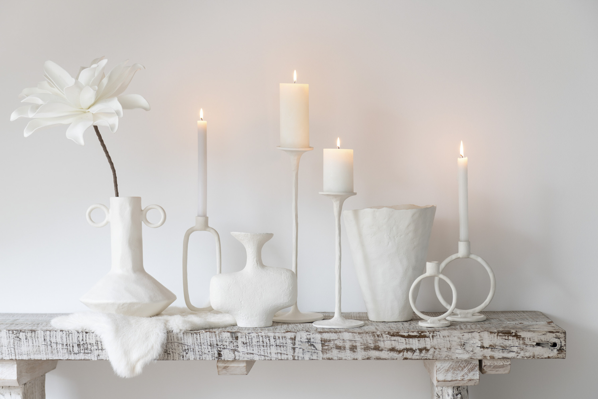 Kaninchenfell Weiß – Bild 2