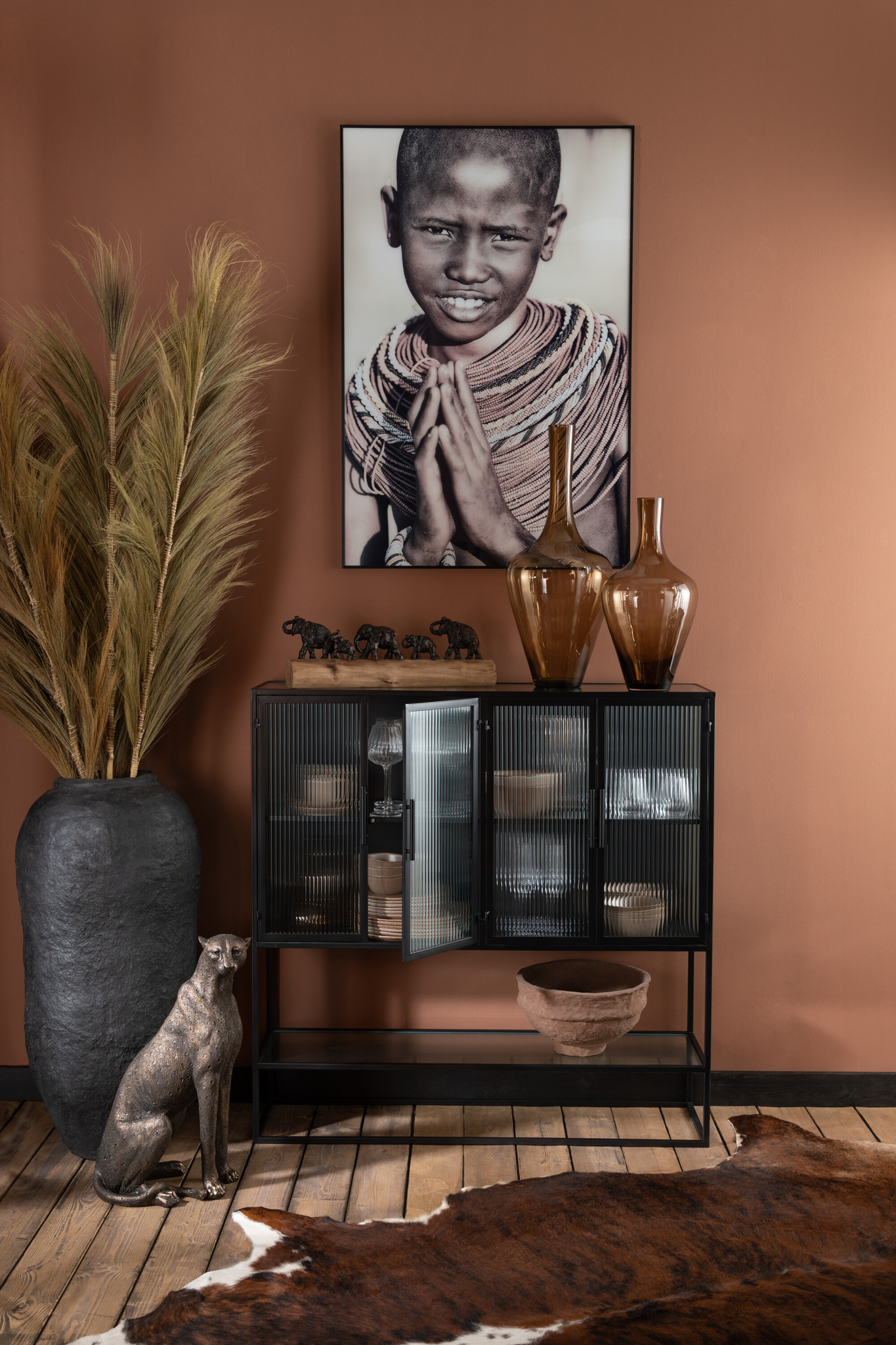 Kuhhaut Leder Exotisch – Bild 2