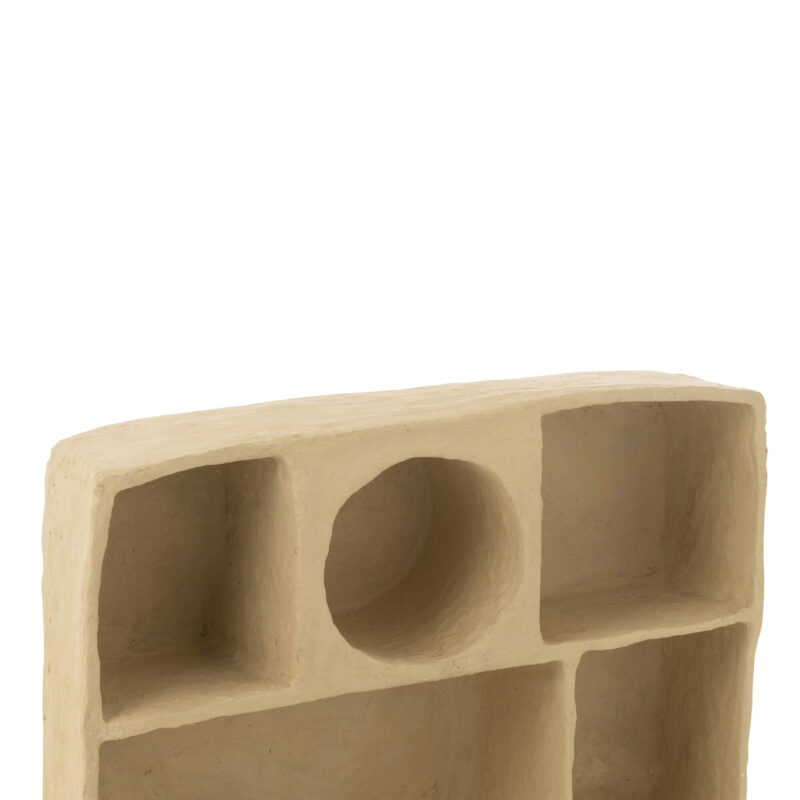 Wandregal Flint Papiermaché Groß