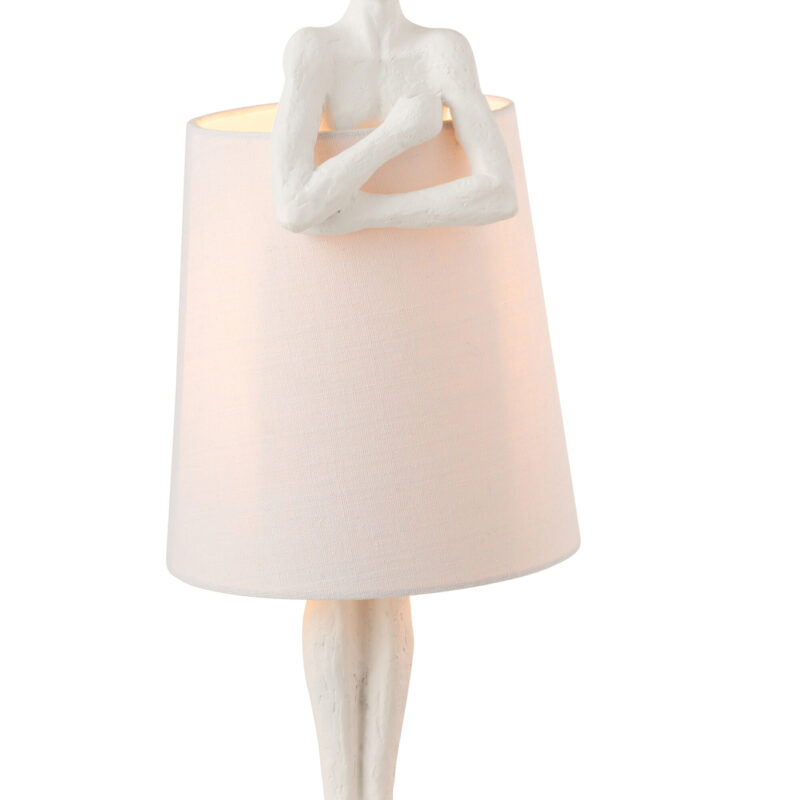 Lampenfigur Ständer Weiß