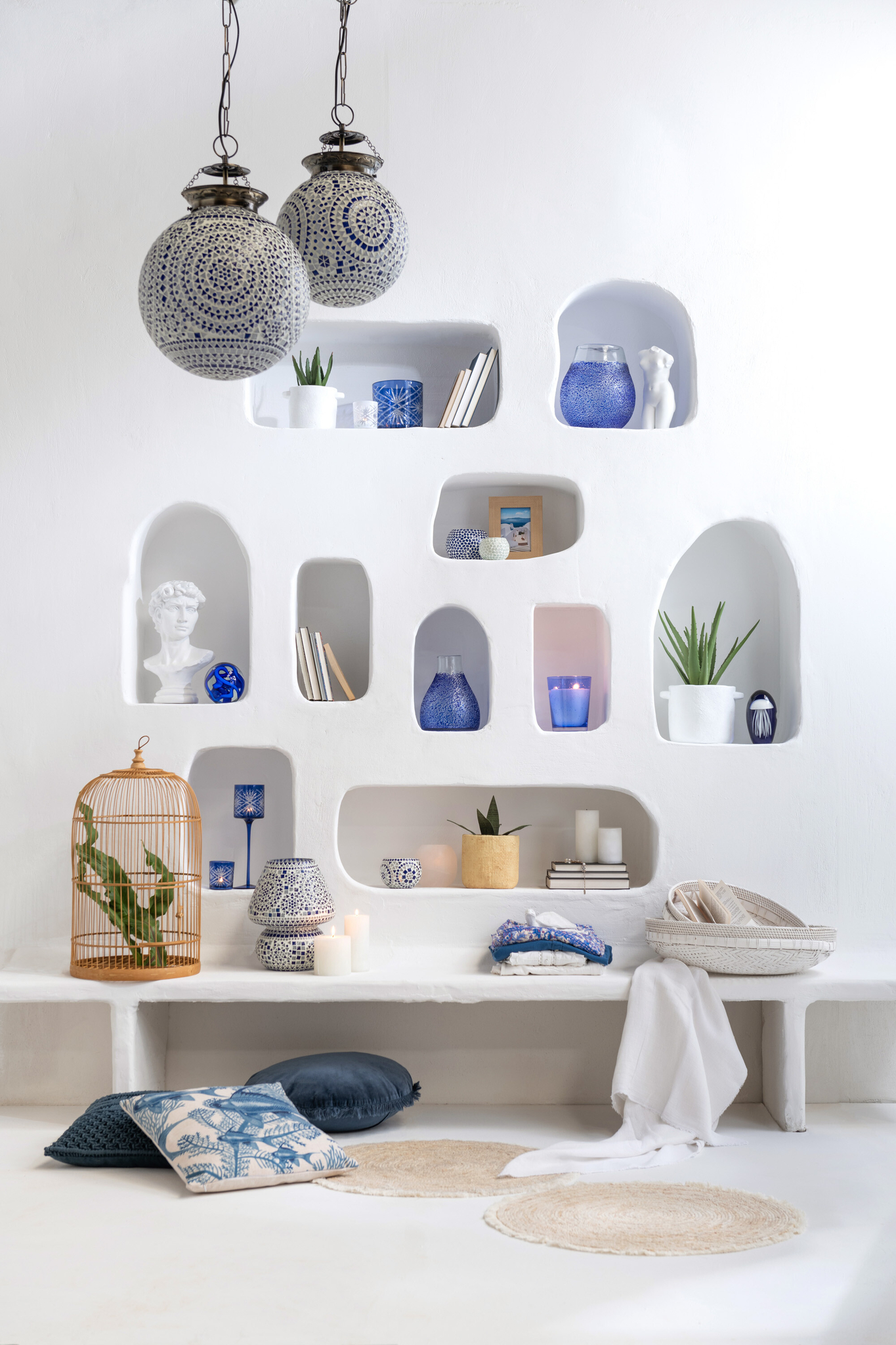 Teppich mit Quastenband aus Mais – Bild 3