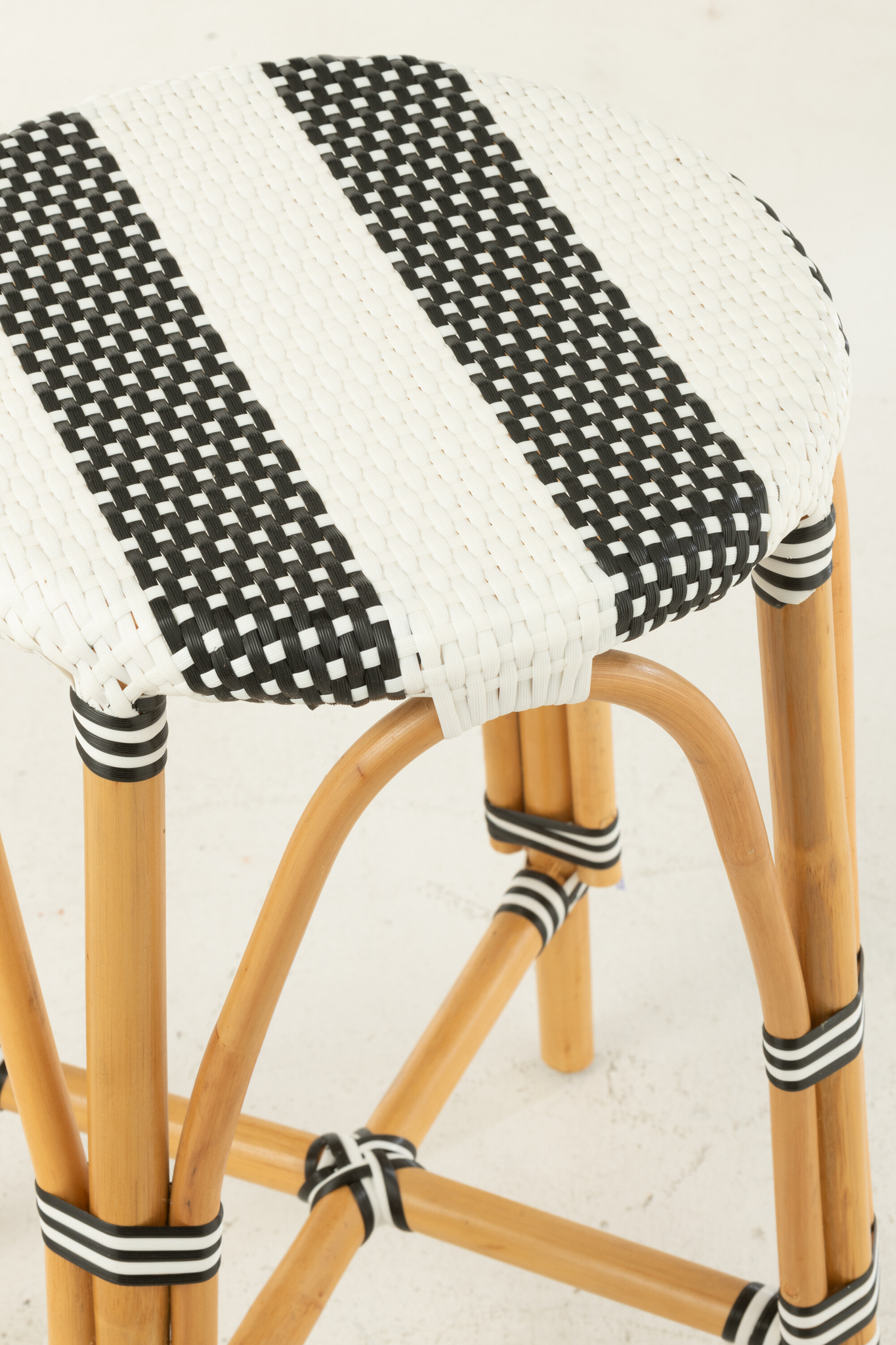 Hocker Rattan Groß – Bild 5