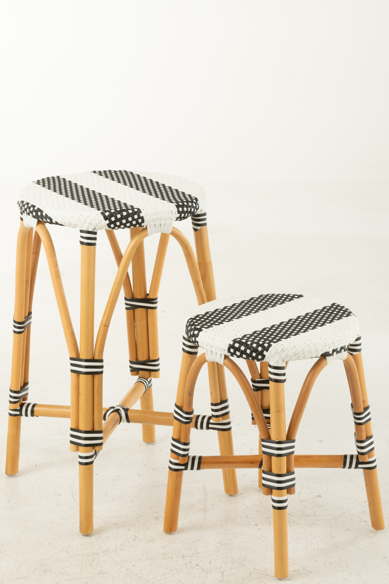 Hocker Rattan Groß – Bild 6