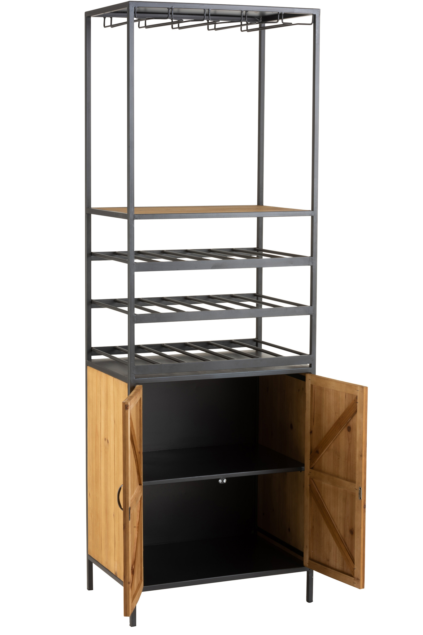 Schrank für Weinflaschen + Gläser – Bild 8