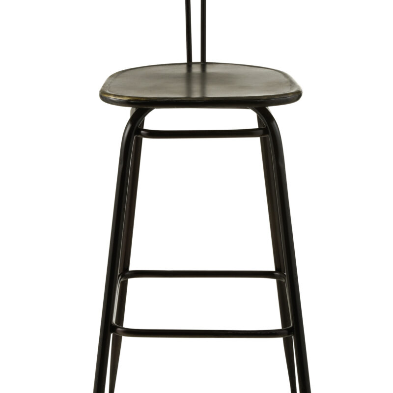 Barhocker Industrial schwarz