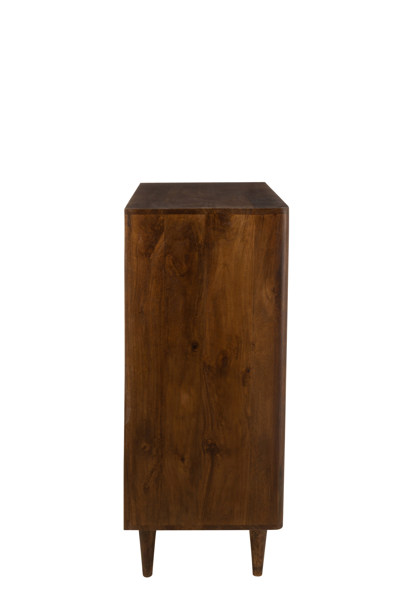 Bar-Schrank Vince aus Mangoholz und Glas in Braun – Bild 3