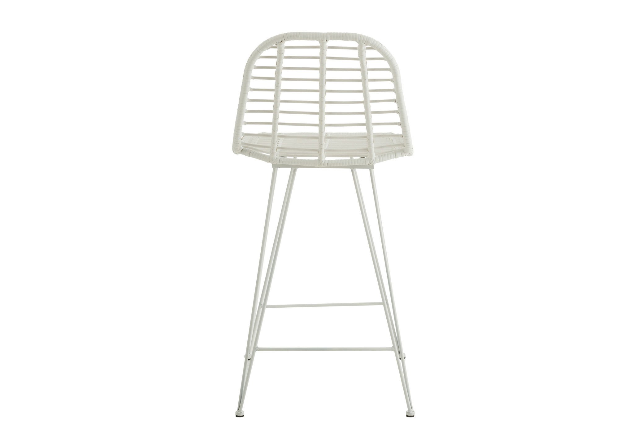 Barhocker „Leonie“ aus Metall und Rattan für den Außenbereich – Bild 4