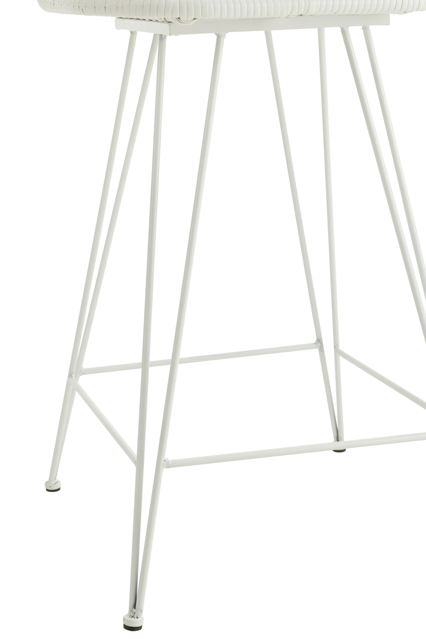 Barhocker „Leonie“ aus Metall und Rattan für den Außenbereich – Bild 5