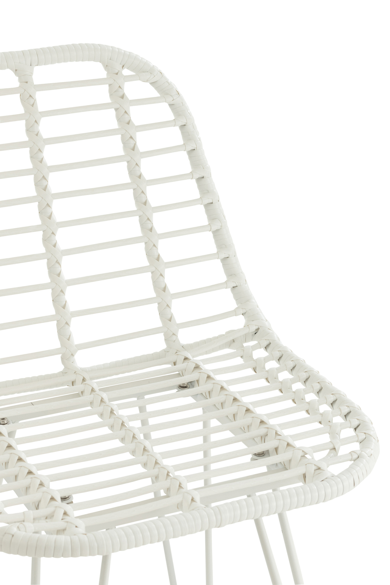 Barhocker „Leonie“ aus Metall und Rattan für den Außenbereich – Bild 6