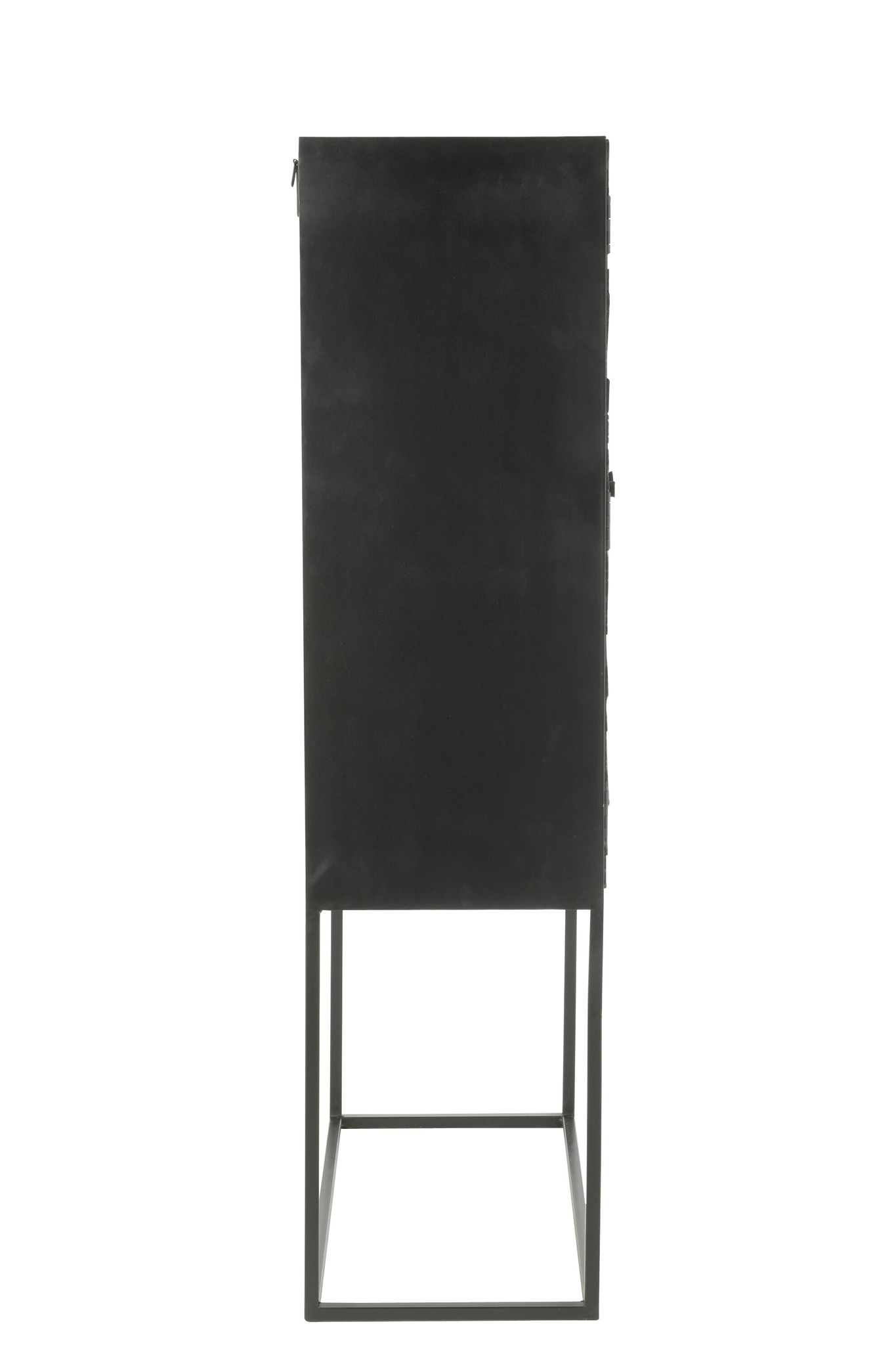 Schrank Shanil aus recyceltem Holz und Eisen in Schwarz – Bild 3