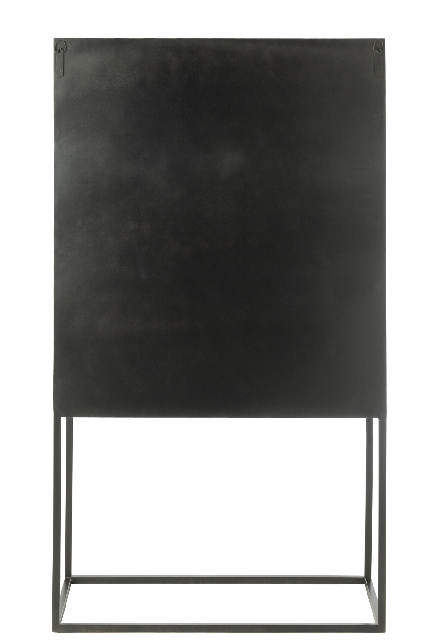 Schrank Shanil aus recyceltem Holz und Eisen in Schwarz – Bild 4