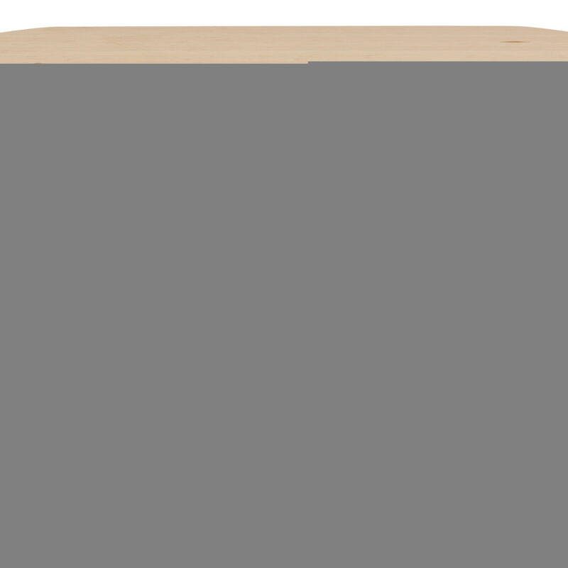 Runder Bartisch aus 100 % Bambus in Natur