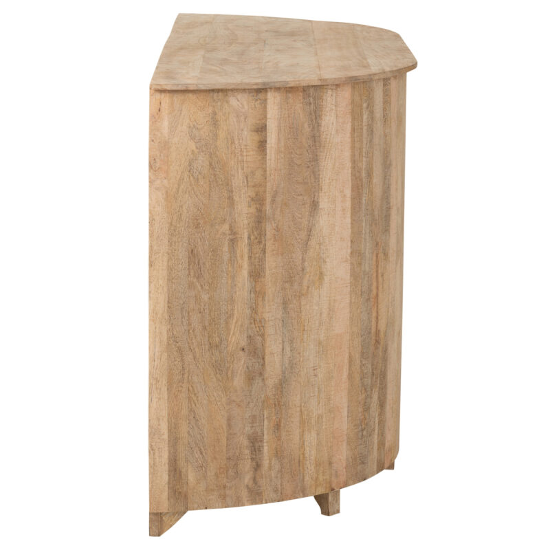 Lounge-Bar aus Mangoholz in Natur