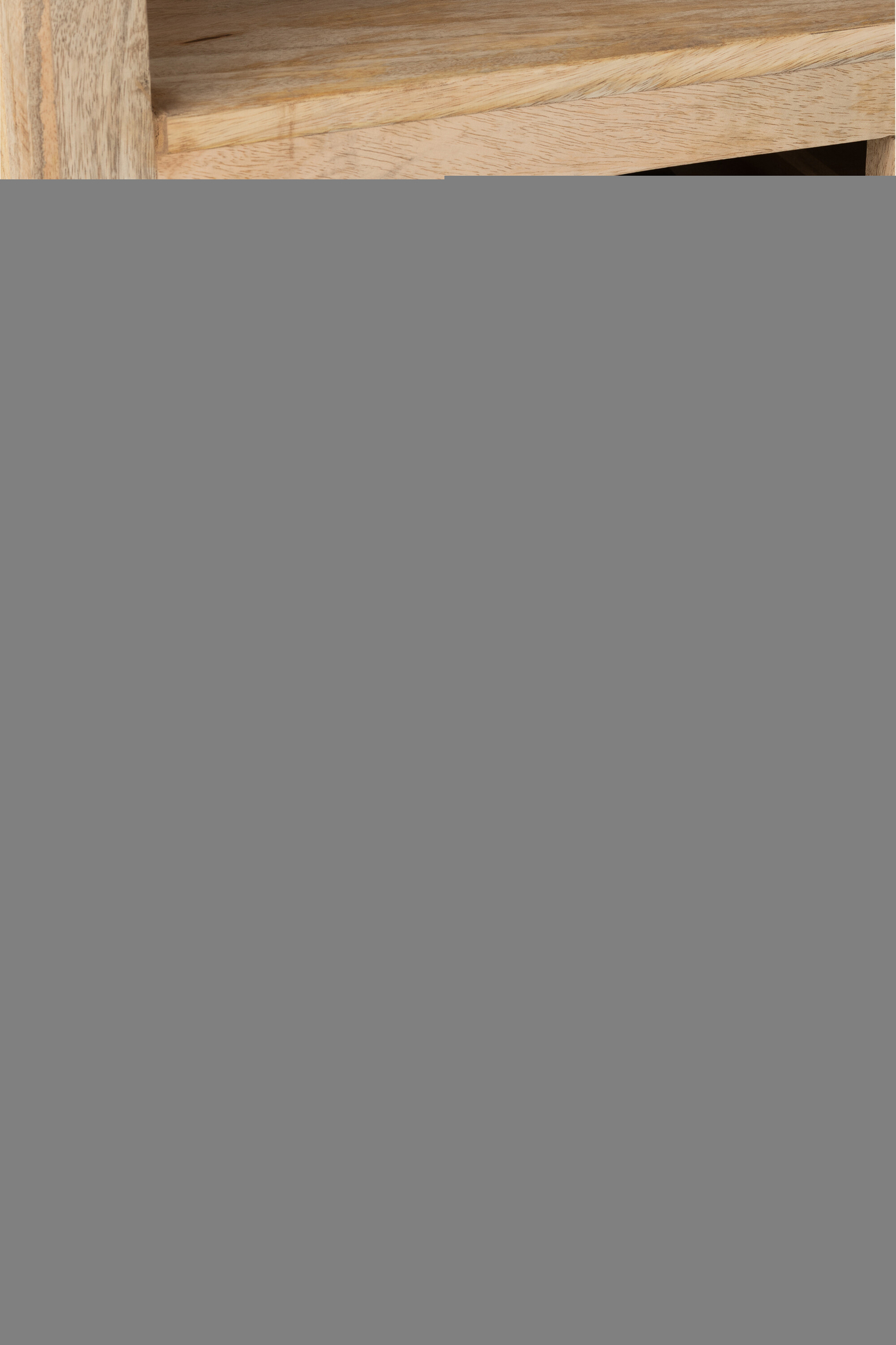 Lounge-Bar aus Mangoholz in Natur – Bild 7