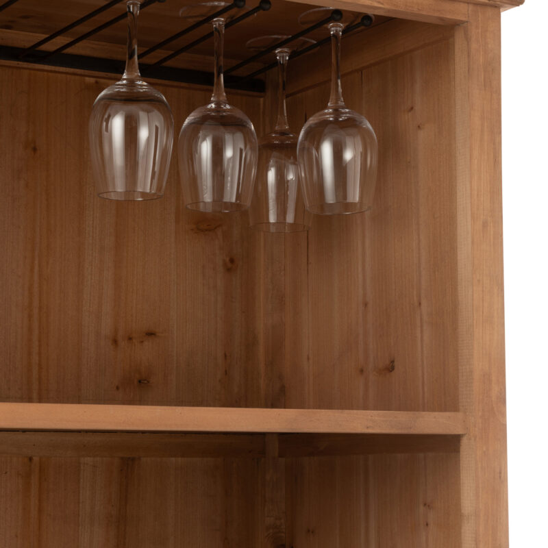 Bar Schrank Toa aus natürlichem MDF