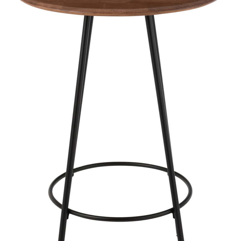 Stehtisch Neo in Natur und Schwarz