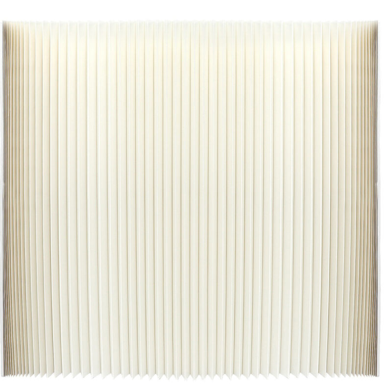 Klappbarer Bartisch aus Papier in Off-White