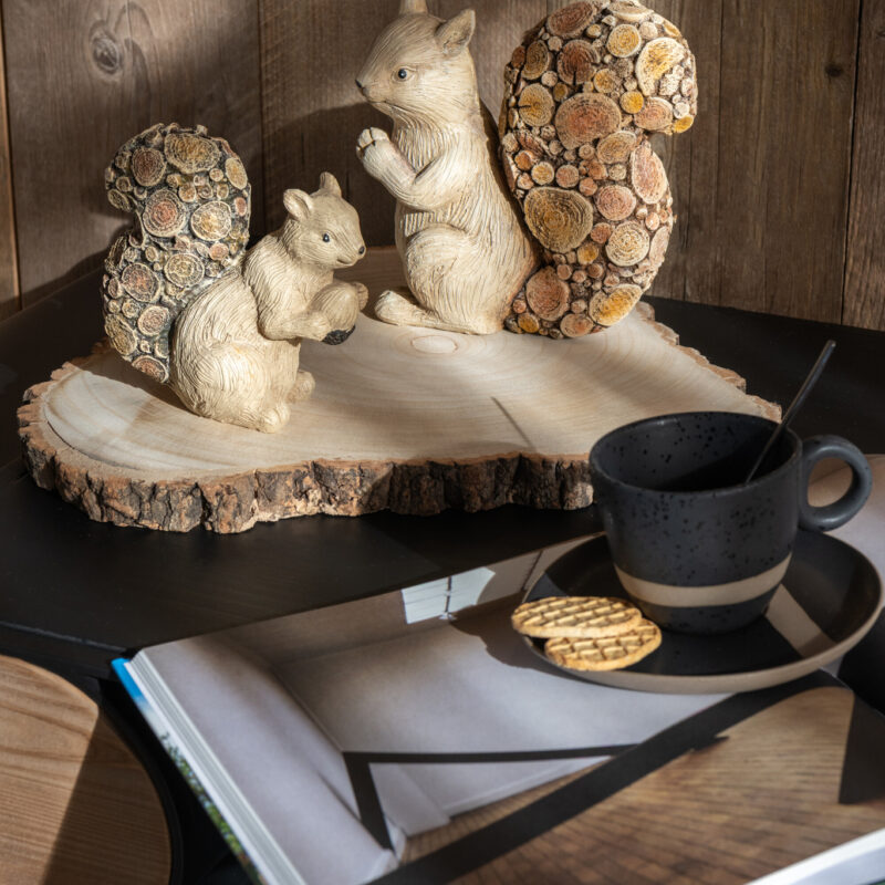 Kleine Eichhörnchenfigur „Squirrel“ aus Polyresin