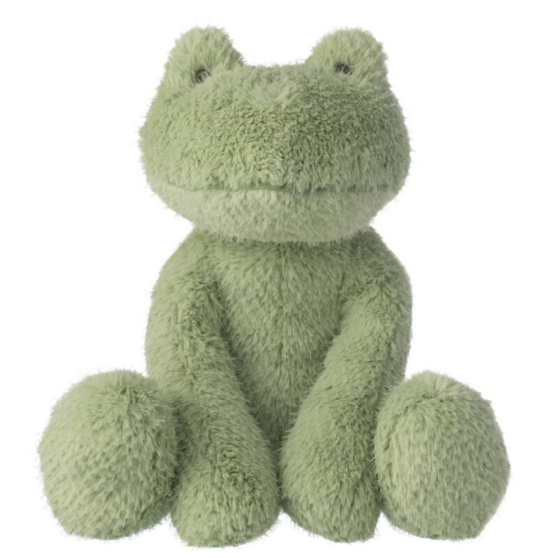 Froschfigur aus Polyester in Mintgrün, Größe L