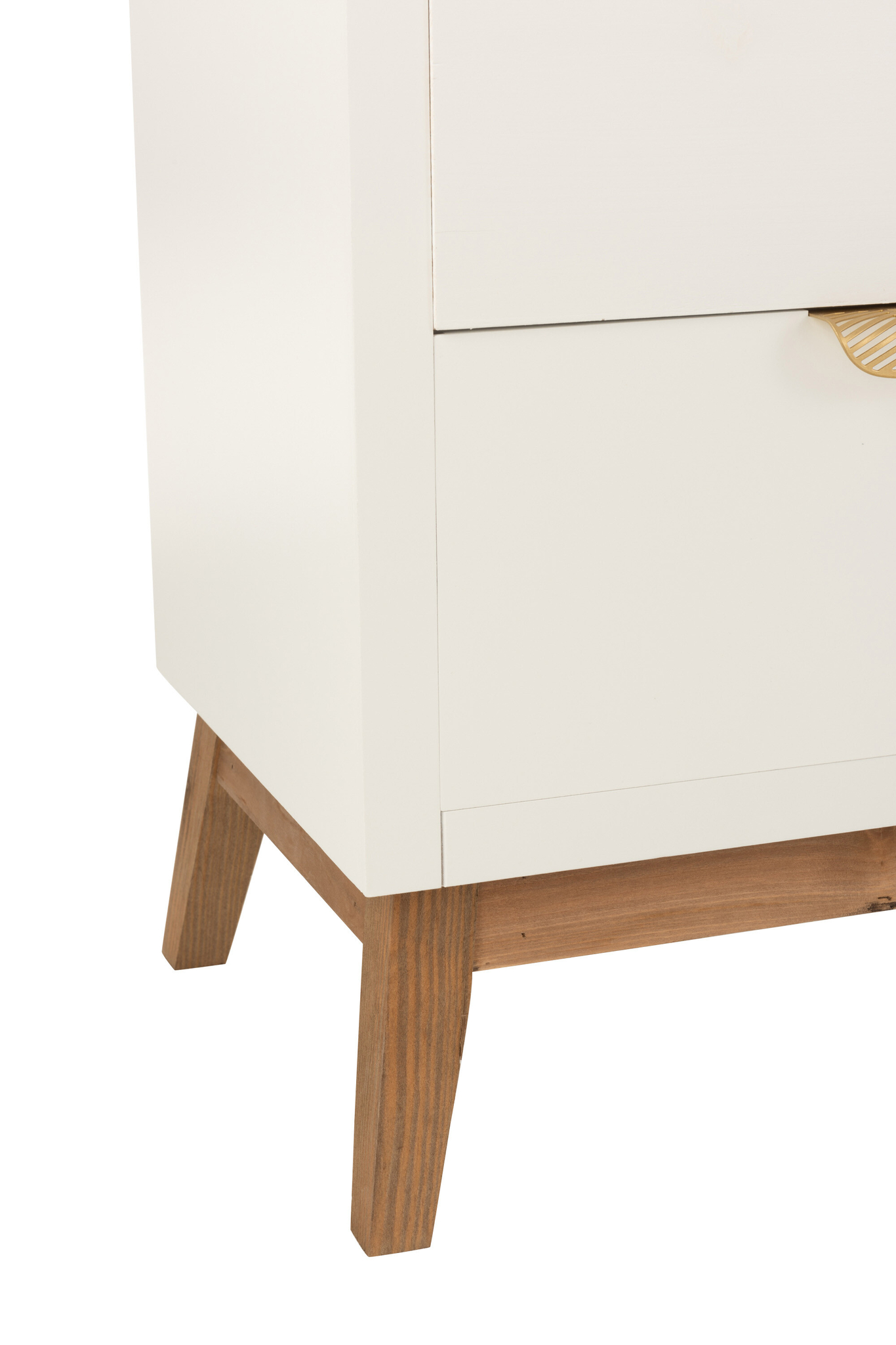 Schrank mit 3 Schubladen und Blattdekor – Bild 5