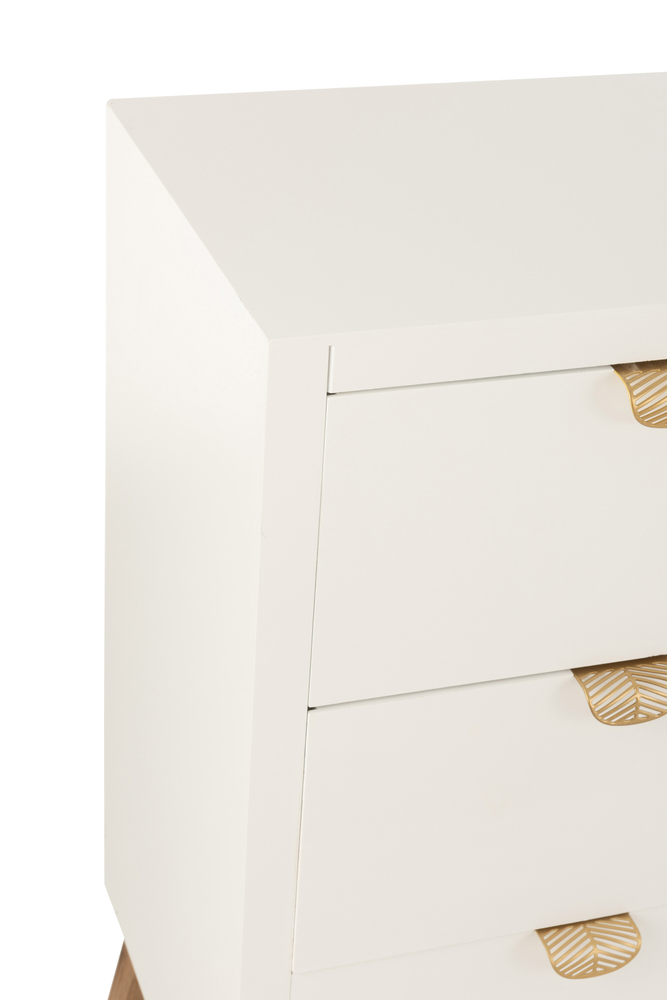 Schrank mit 3 Schubladen und Blattdekor – Bild 6