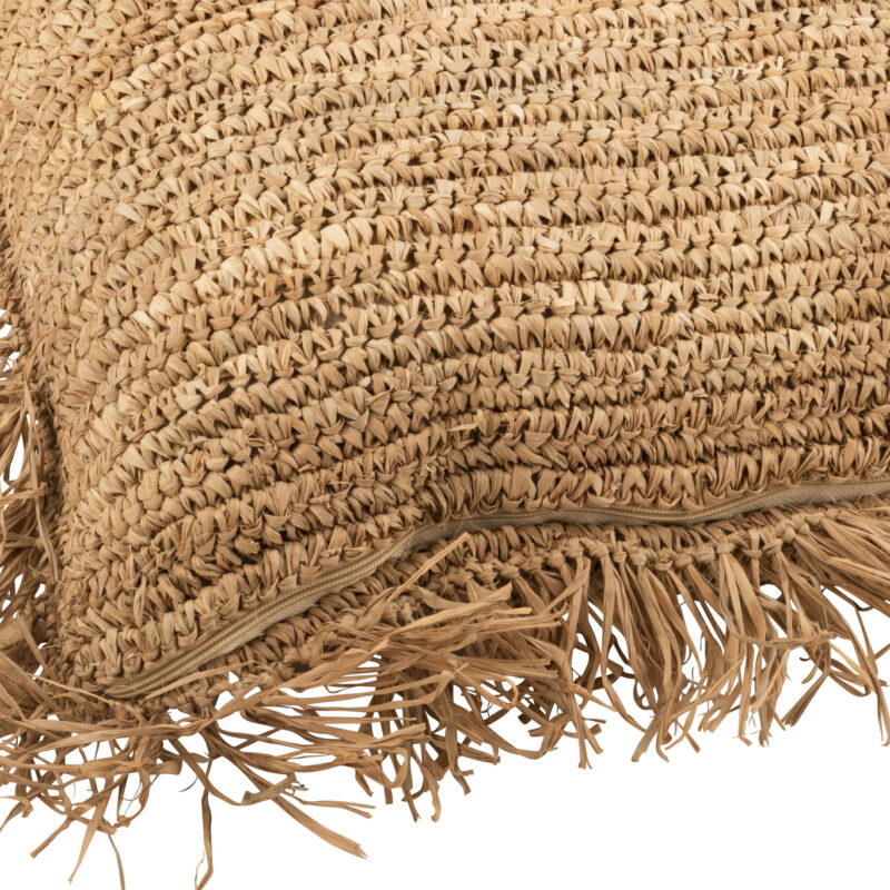 Kissen Quadrat Raffia