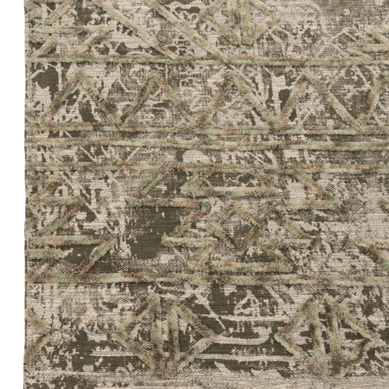 Großer Baumwollteppich „Cotton Square“