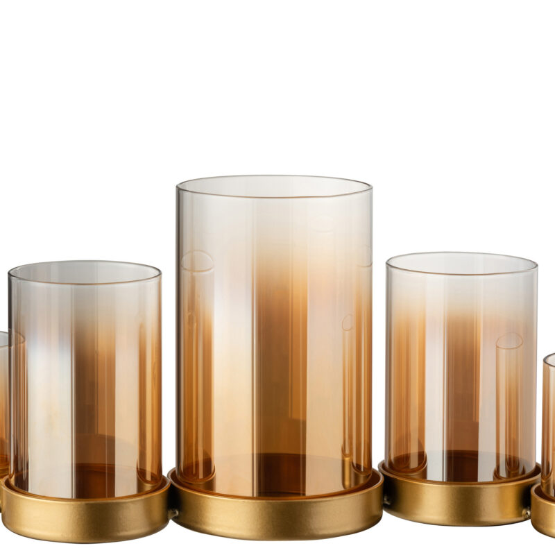 Hurricane Kerzenhalter 5er Reihe