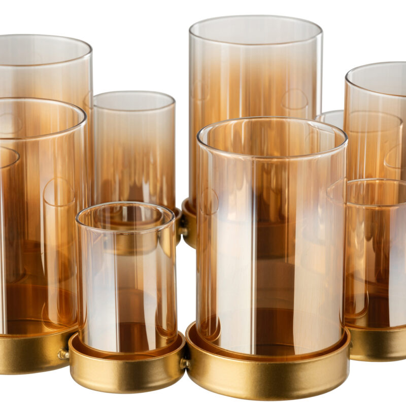 Hurricane Circle of 10 Glas Metall