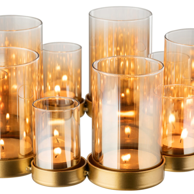 Hurricane Circle of 10 Glas Metall