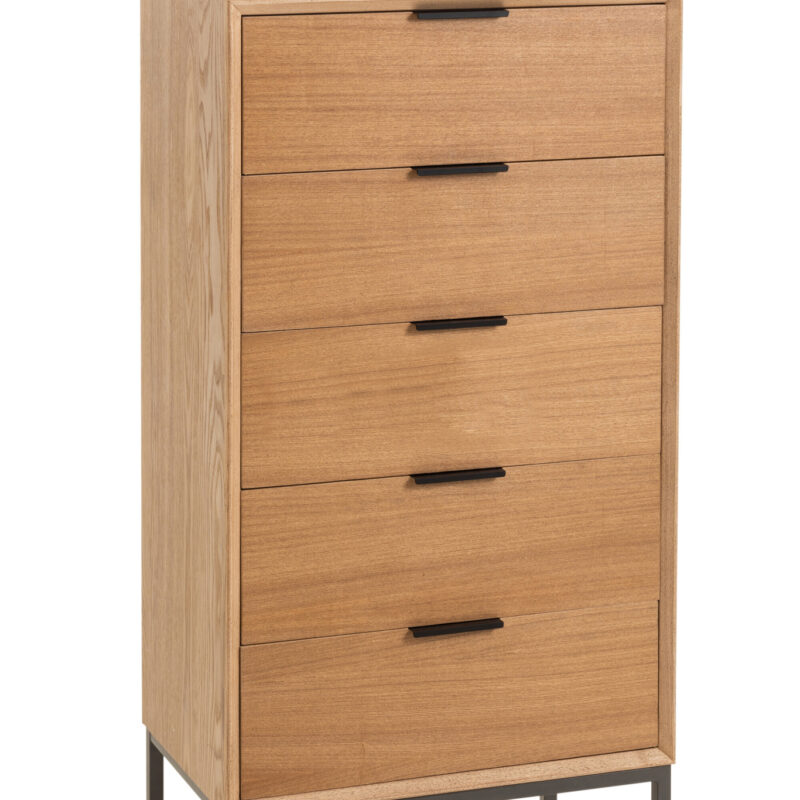Sideboard auf Beinen mit 5 Schubladen