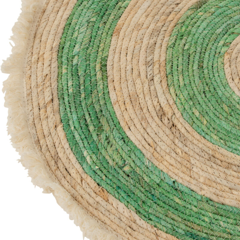 Elegante Fußmatte mit Quasten