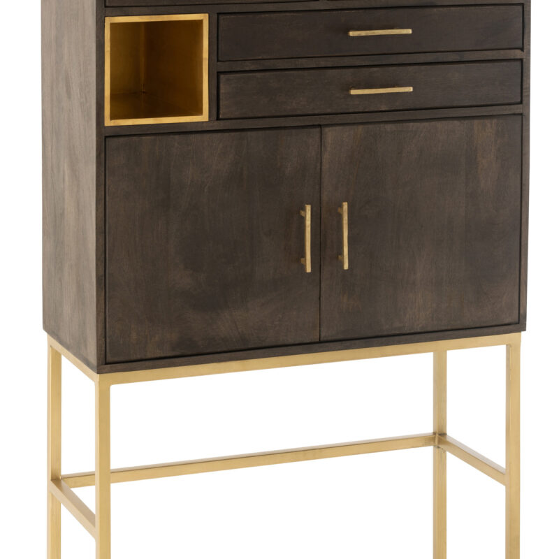 Schrank „Janis“ 3 Türen 2 Schubladen