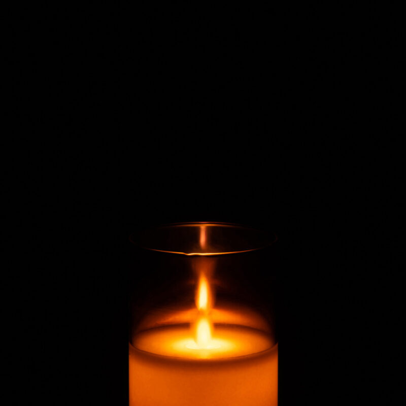 Ledlampe Leuchtendes Glas Klein