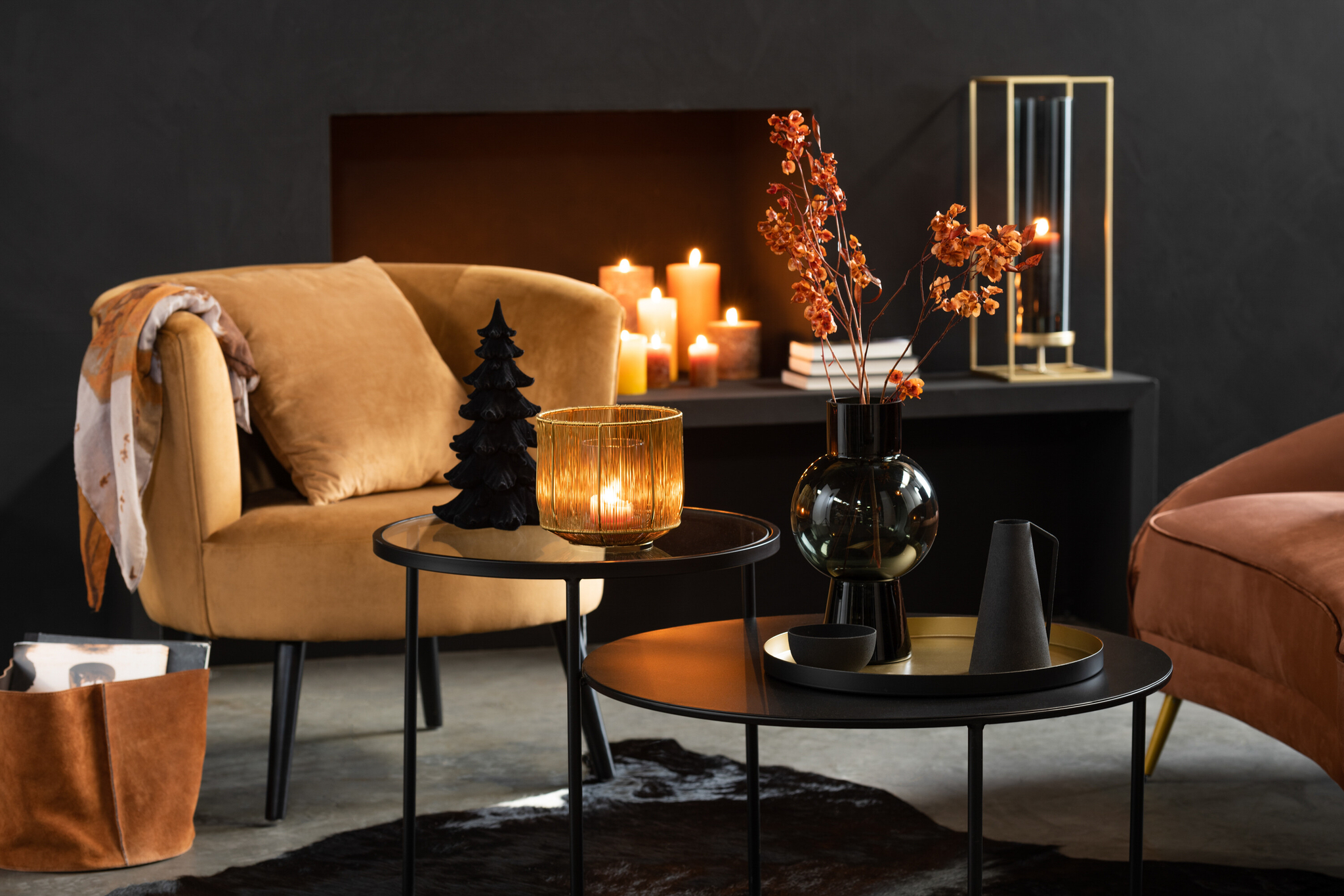 Windlicht Set Lines 3-teilig Eisen – Bild 4