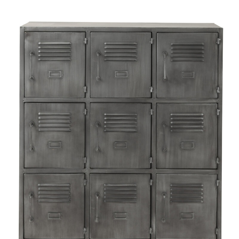 Schrank 9 Türen Metall