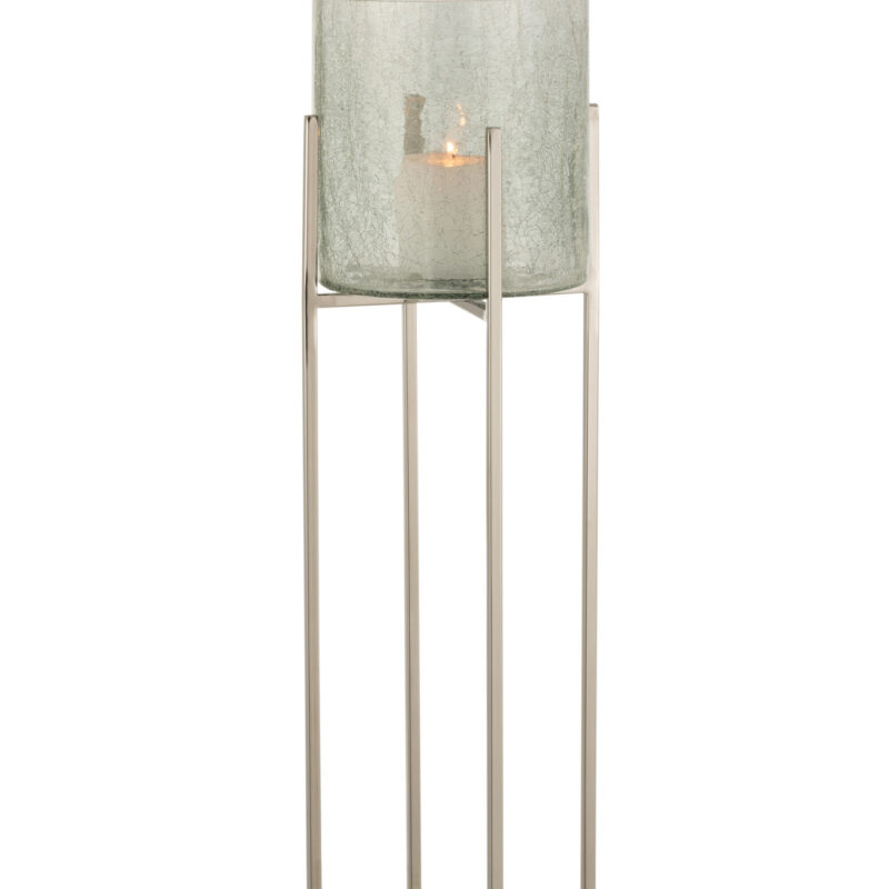 Windlicht Sofia Craquelé Glas