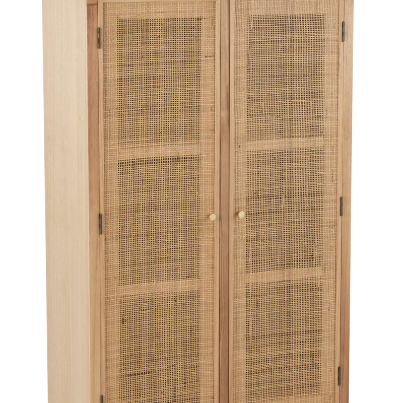 Schrank mit 2 Türen in Natur