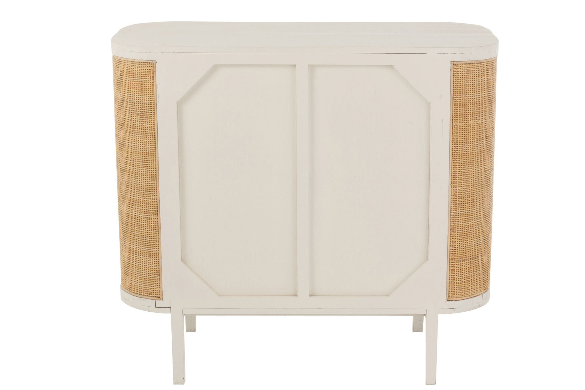 Schrank Molly aus Holz und Rattan – Bild 4