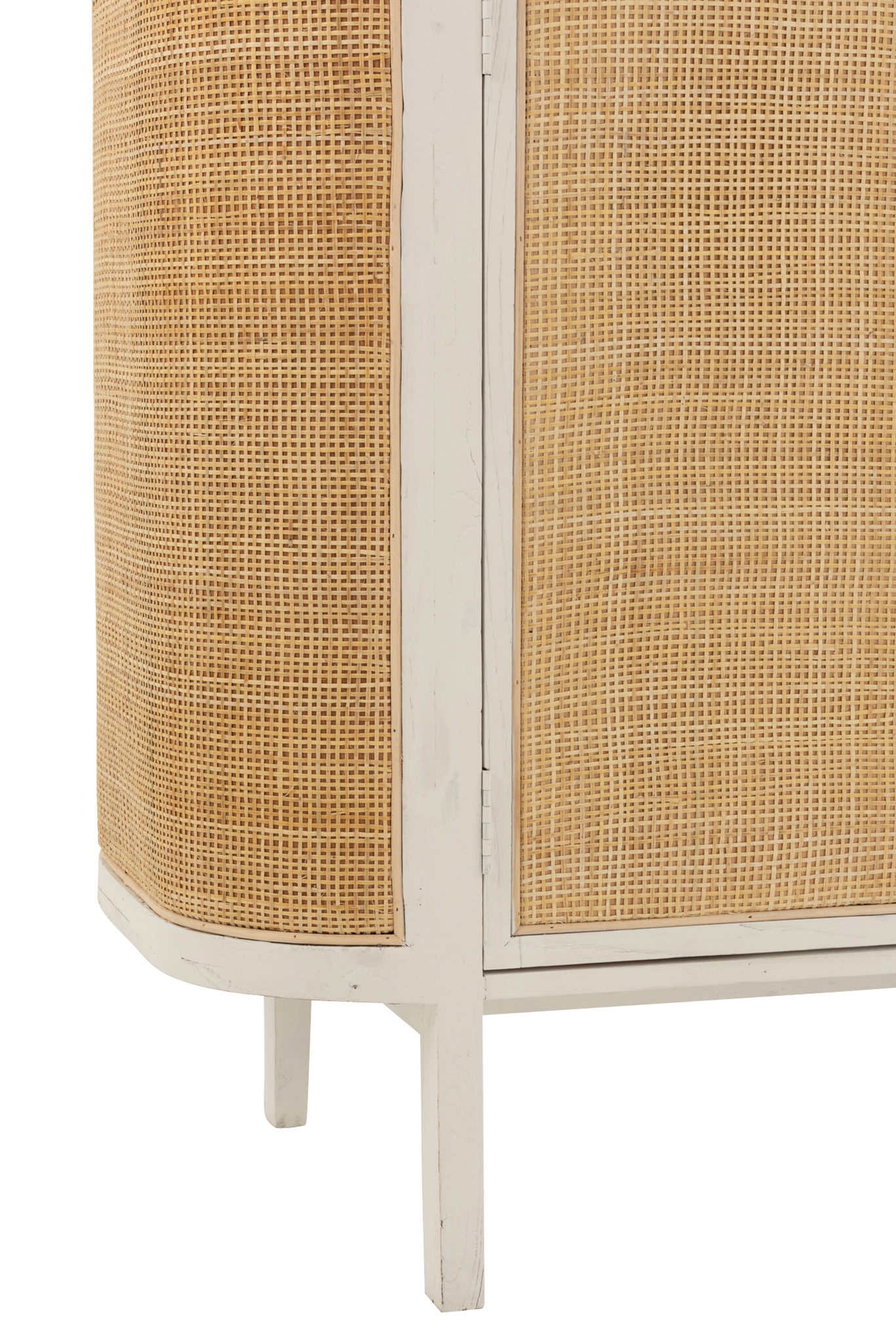 Schrank Molly aus Holz und Rattan – Bild 5