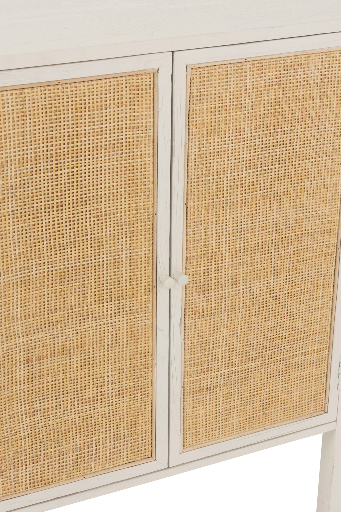 Schrank Molly aus Holz und Rattan – Bild 8