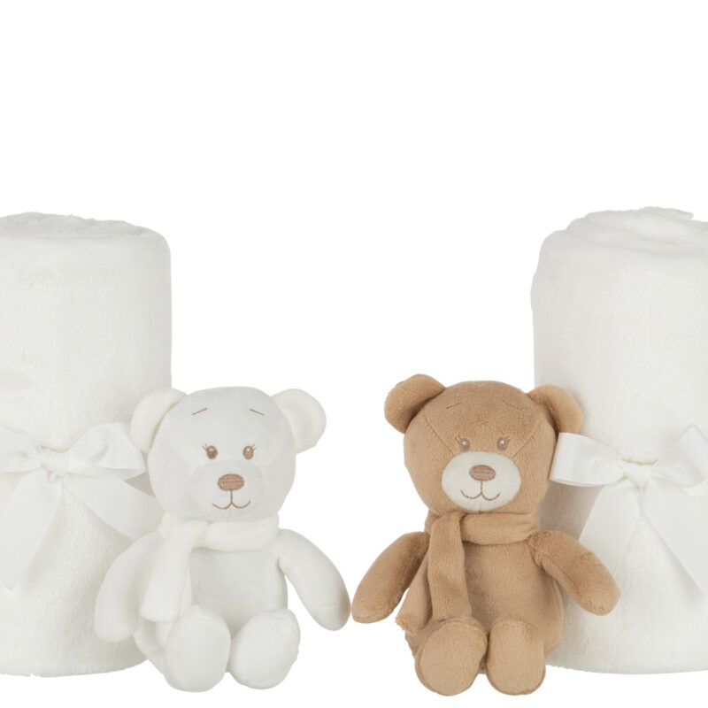 Plüschbären Set mit Decke