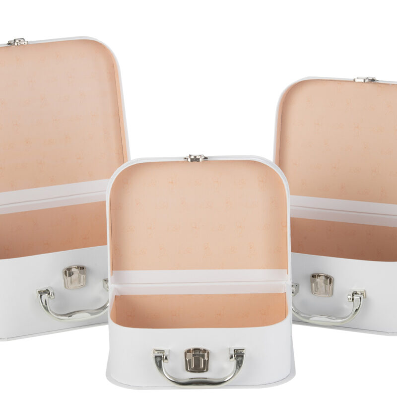 Geburtsbären Set 3er Weiß