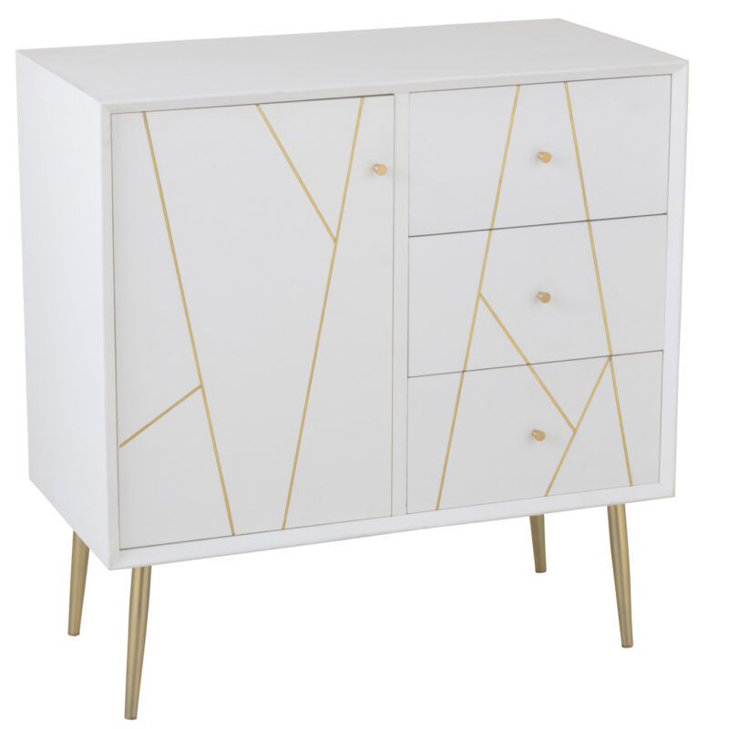 Sideboard Lines mit 3 Schubladen und 1 Tür